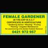 Female Gardener