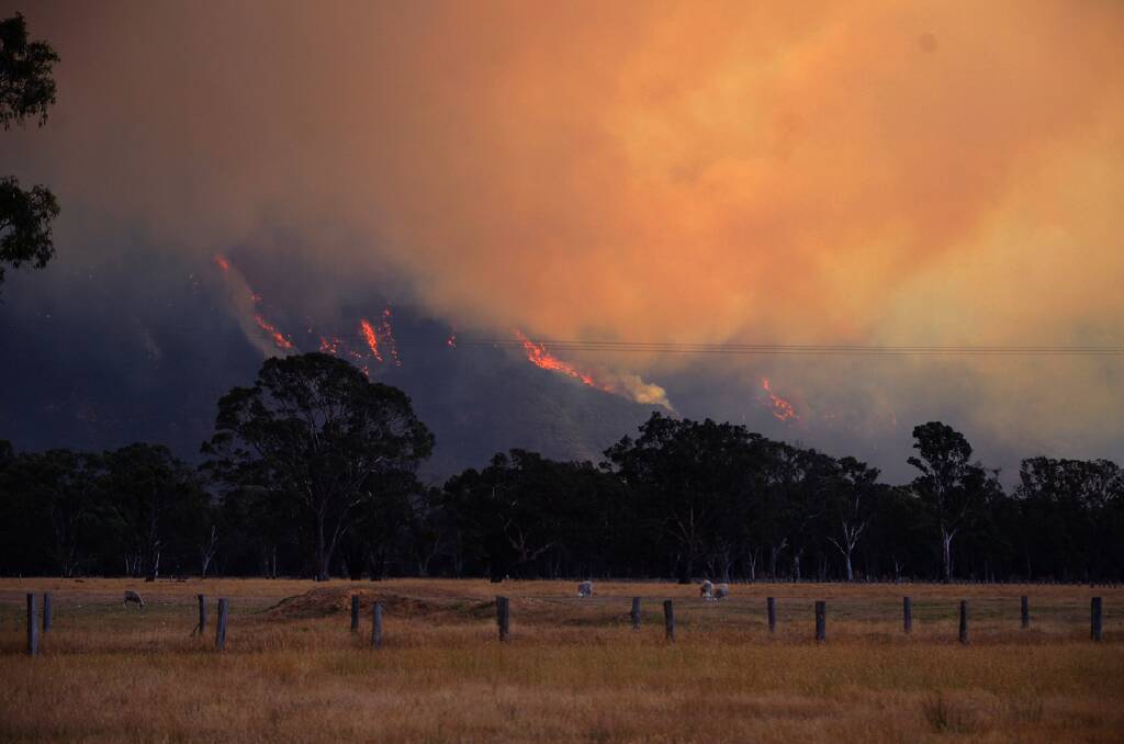 The Grampians Northern Complex fire which scorched at least 52,000 hectares has been contained. Picture: MARK McMILLAN.