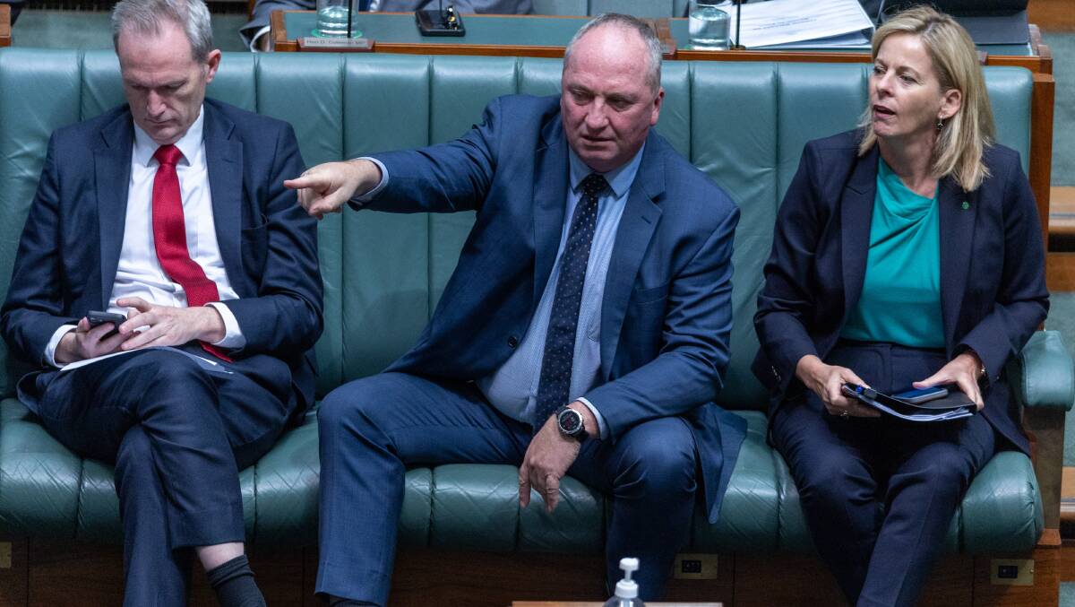 Barnaby Joyce. Picture by Gary Ramage