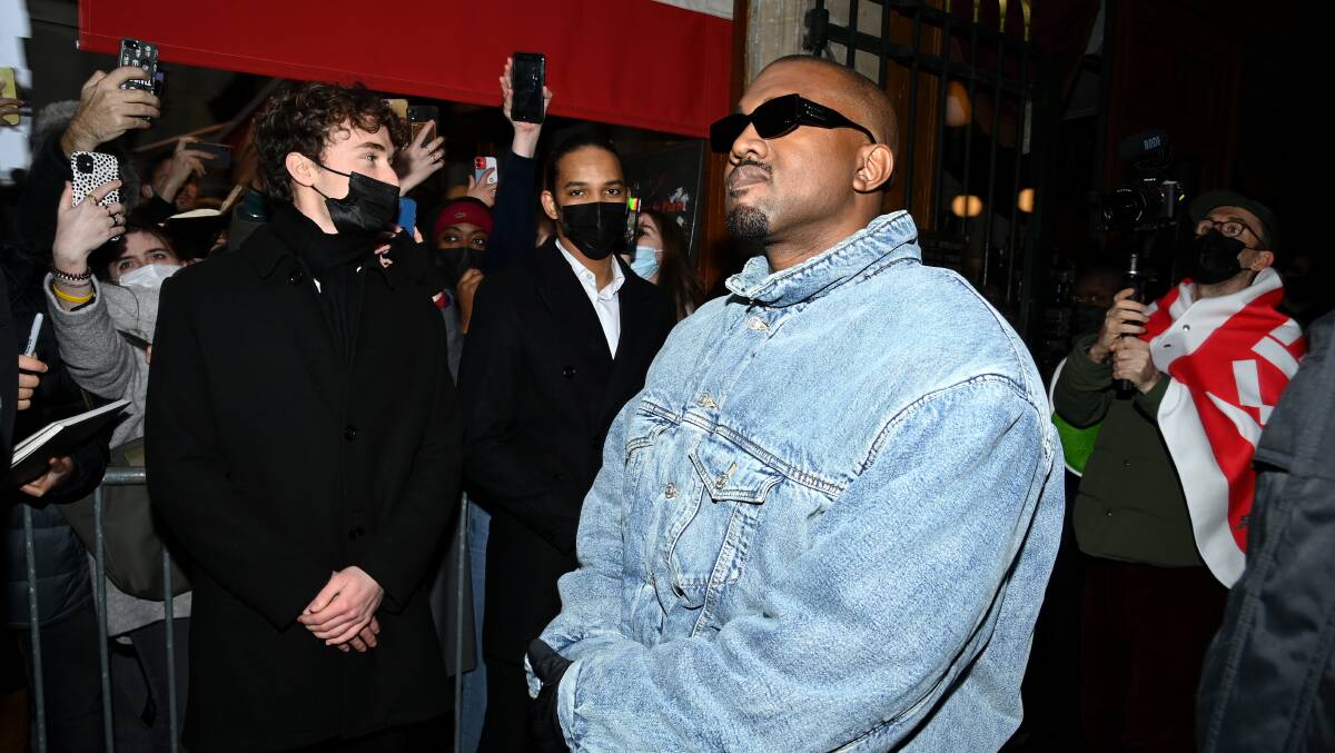Kanye West needs to be vaccinated to enter Australia, the Prime Minister says. Picture: Getty
