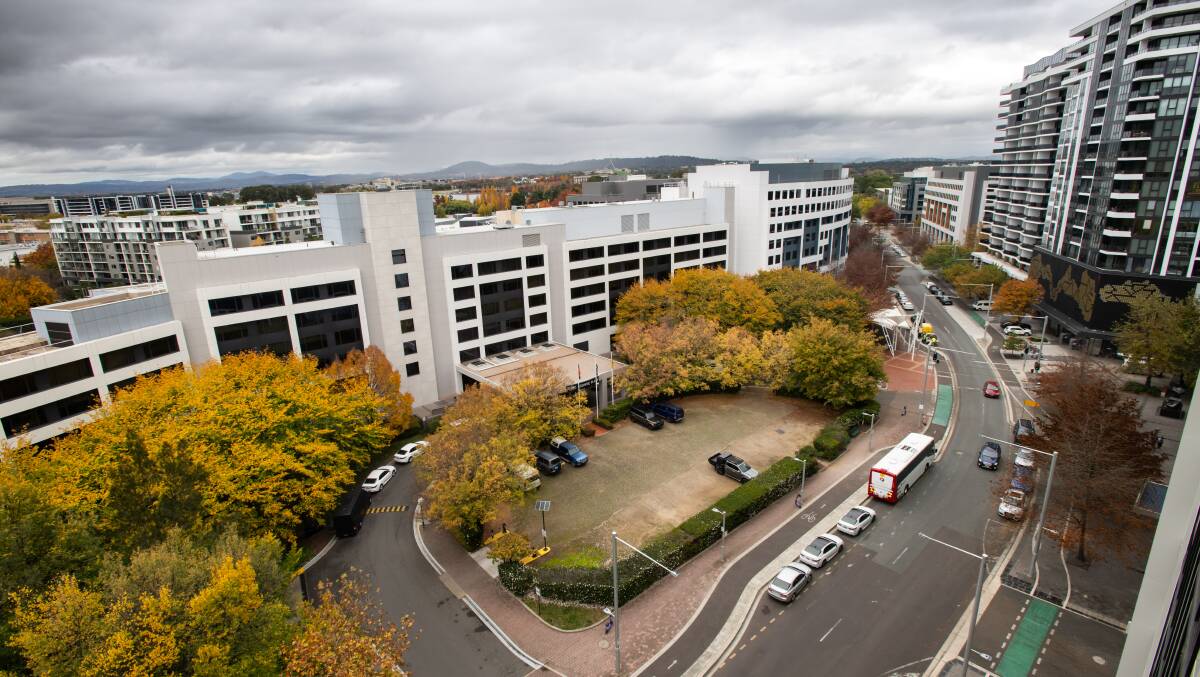 Owners of the Crowne Plaza Canberra are planning to replace the hotel with a mixed-use development. Picture by Elesa Kurtz