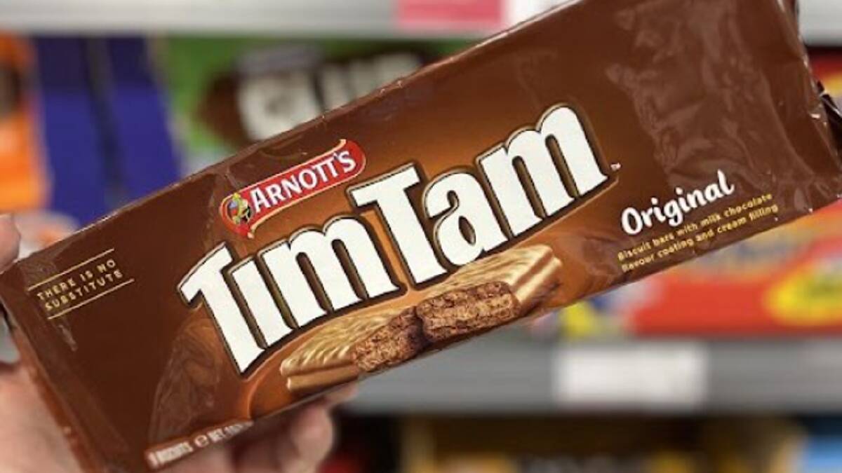 Original, Dark and Chewy Caramel Tim Tams are available in the UK as of March 2024. Picture via Facebook/Waitrose