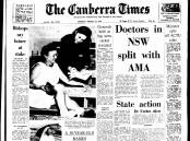 The front page of The Canberra Times on March 23, 1970.