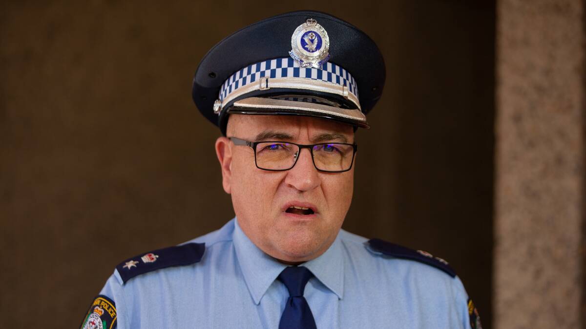 Detective Superintendent Wayne Humphrey, who says the alleged murder was "just horrendous". Picture: Marina Neil