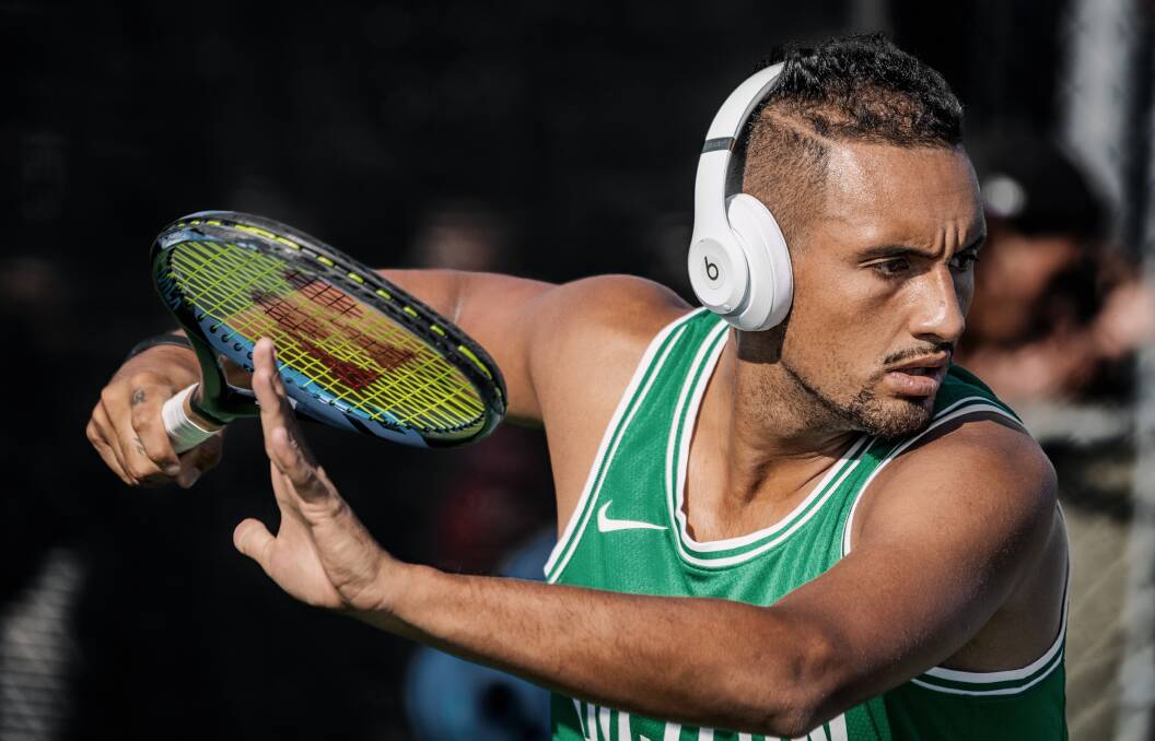 Tennis star Nick Krygios follows a vegan diet. Photo: Shutterstock