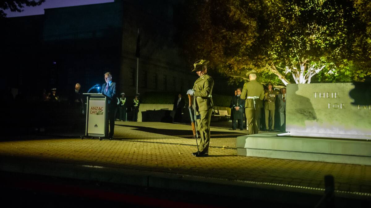 The 2023 Anzac Day dawn service. Picture by Karleen Minney