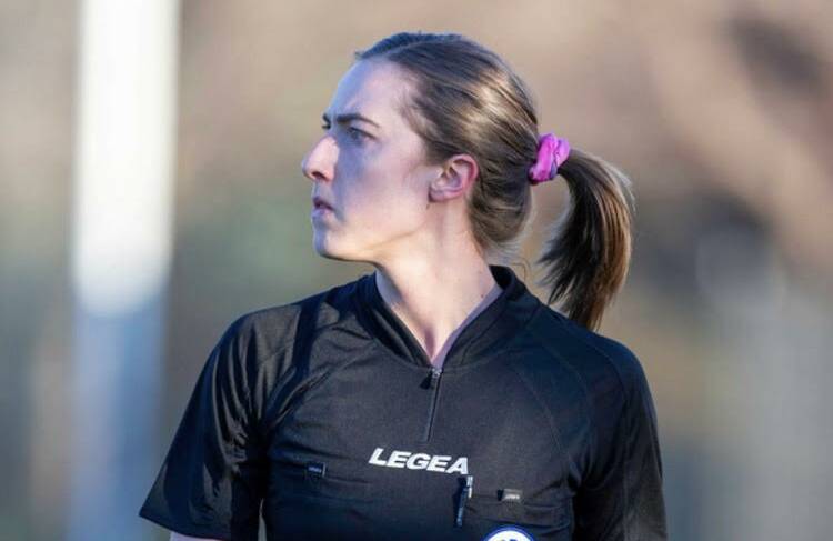 Canberra's Lauren Hargrave has been added to FIFA's list of international referees for 2022. Picture: Michael Daniel Photography