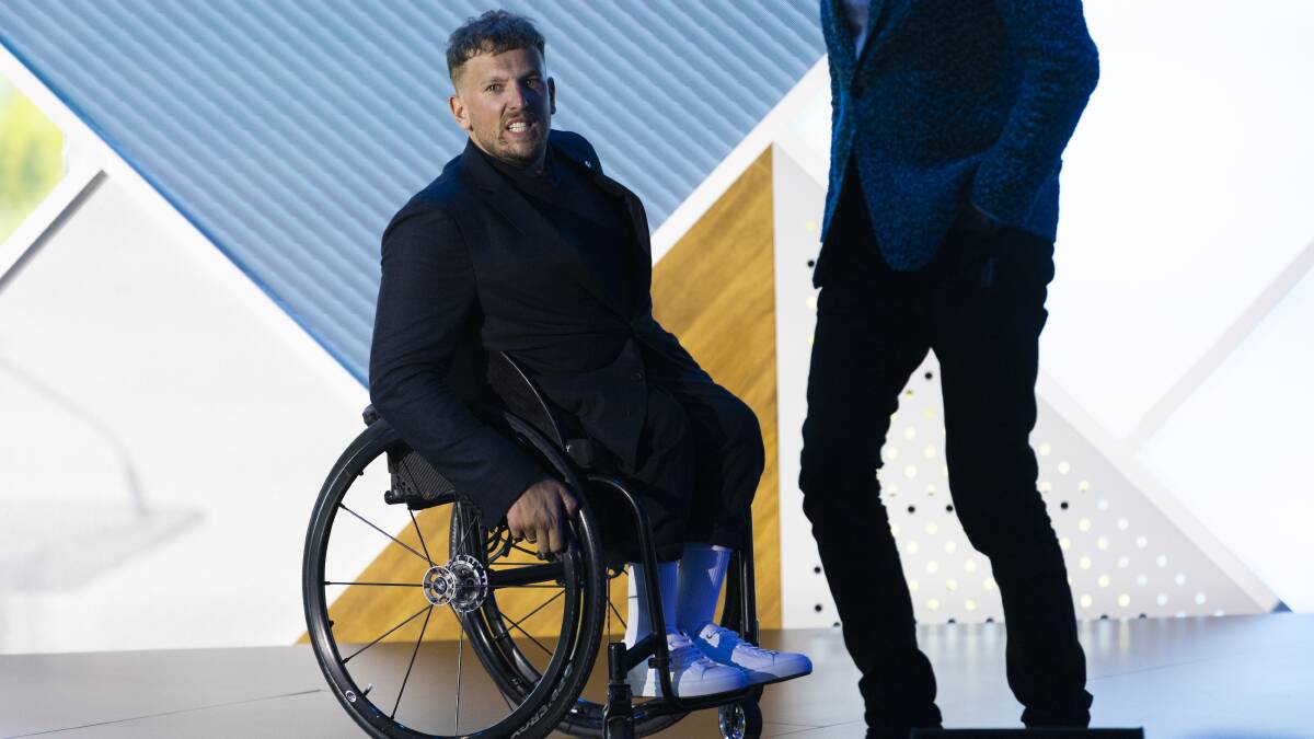 While Dylan Alcott is the first physically disabled Australian of the Year, two other Paralympians have been Young Australian of the Year. Picture: Keegan Carroll