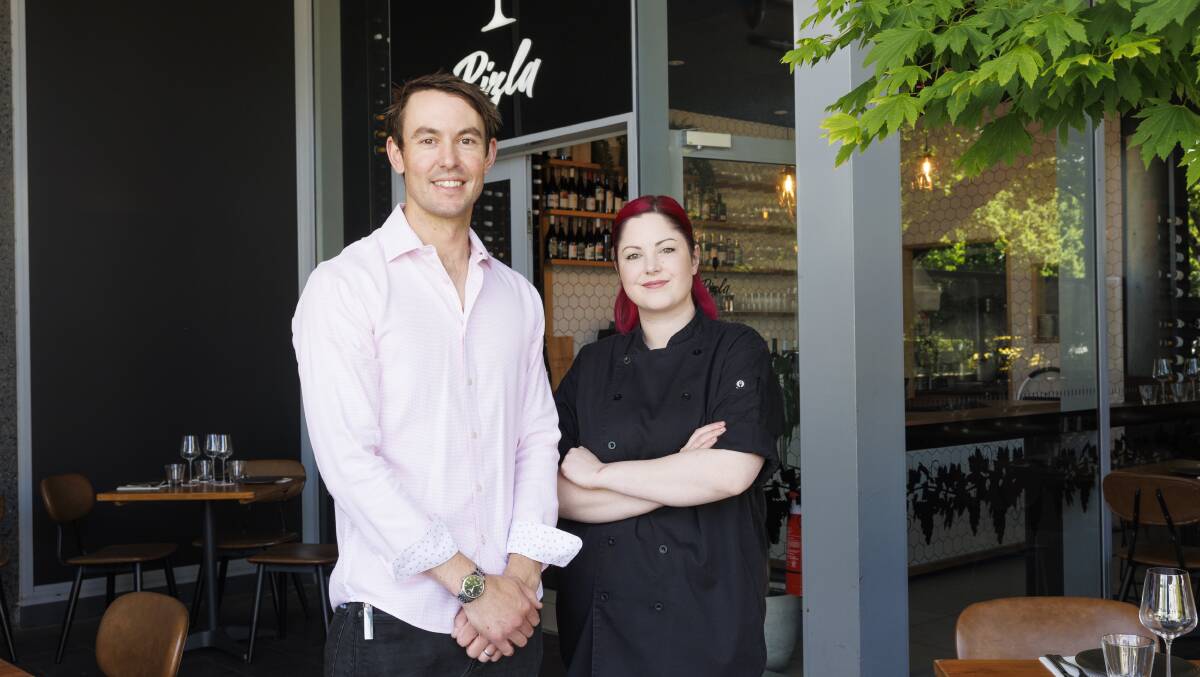  Rizla owner Andy Day and head chef Talia Cullis. Picture by Keegan Carroll