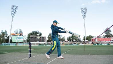 Manuka Oval won't host a men's international this summer. Picture: Getty Images