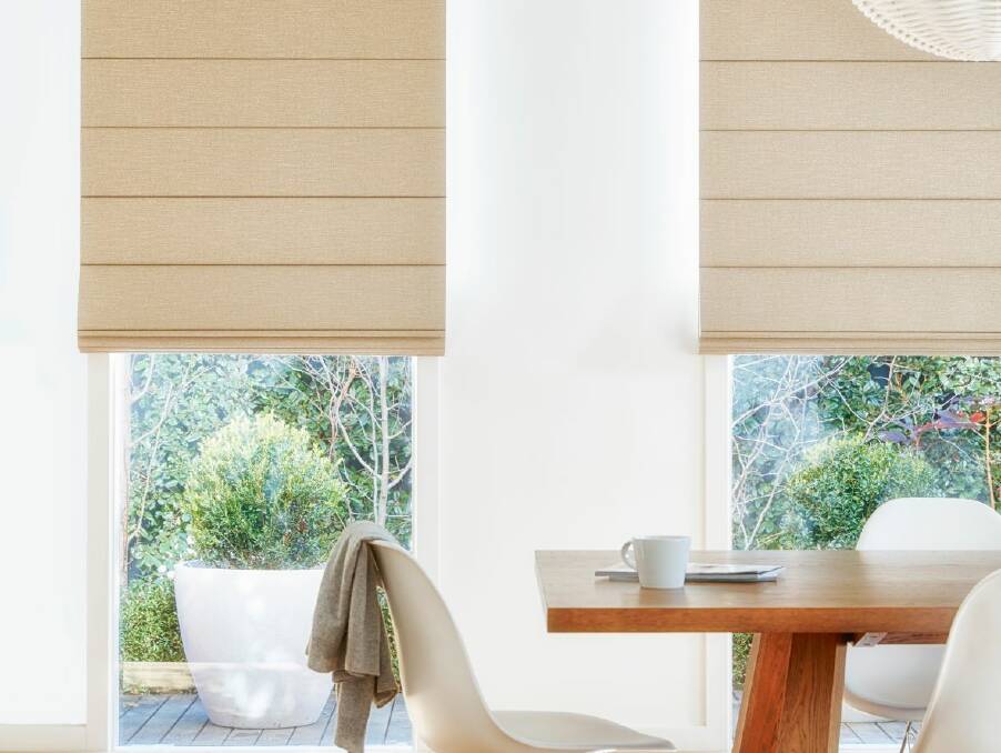 Roman blinds are an elegant and sophisticated way to make a statement with your windows.