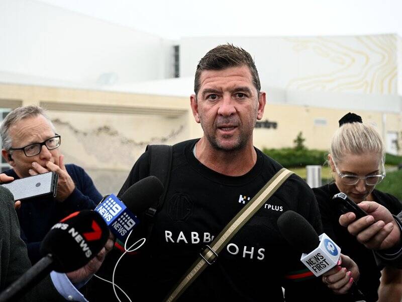 South Sydney have sacked head coach Jason Demetriou after many hours of deliberation. (Dan Himbrechts/AAP PHOTOS)