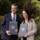 Jacinda Ardern and California Governor Gavin Newsom have agreed a climate co-operation deal.